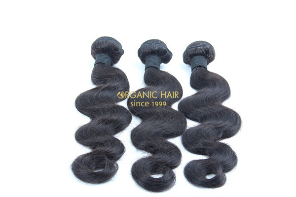 Virgin brazilian body wave human hair extensions